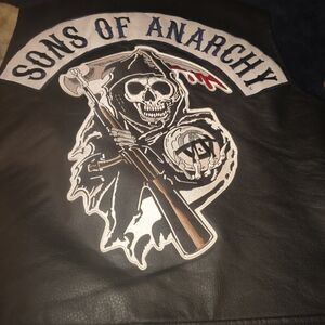 Black Leather Bomber Jacket